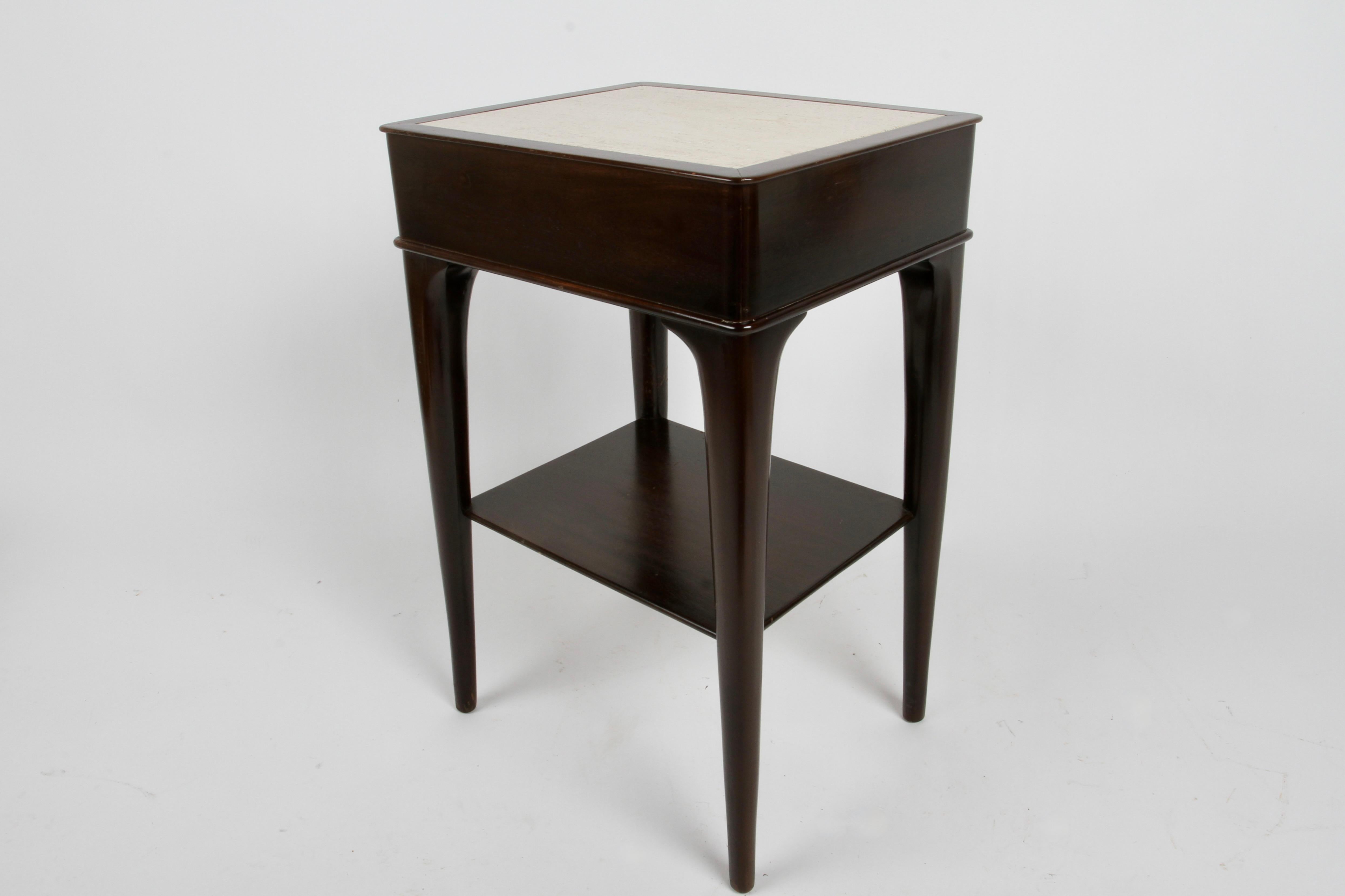 Pair of Rare Edward Wormley Dunbar for Modern Elegant Nightstands or End Tables  For Sale 6