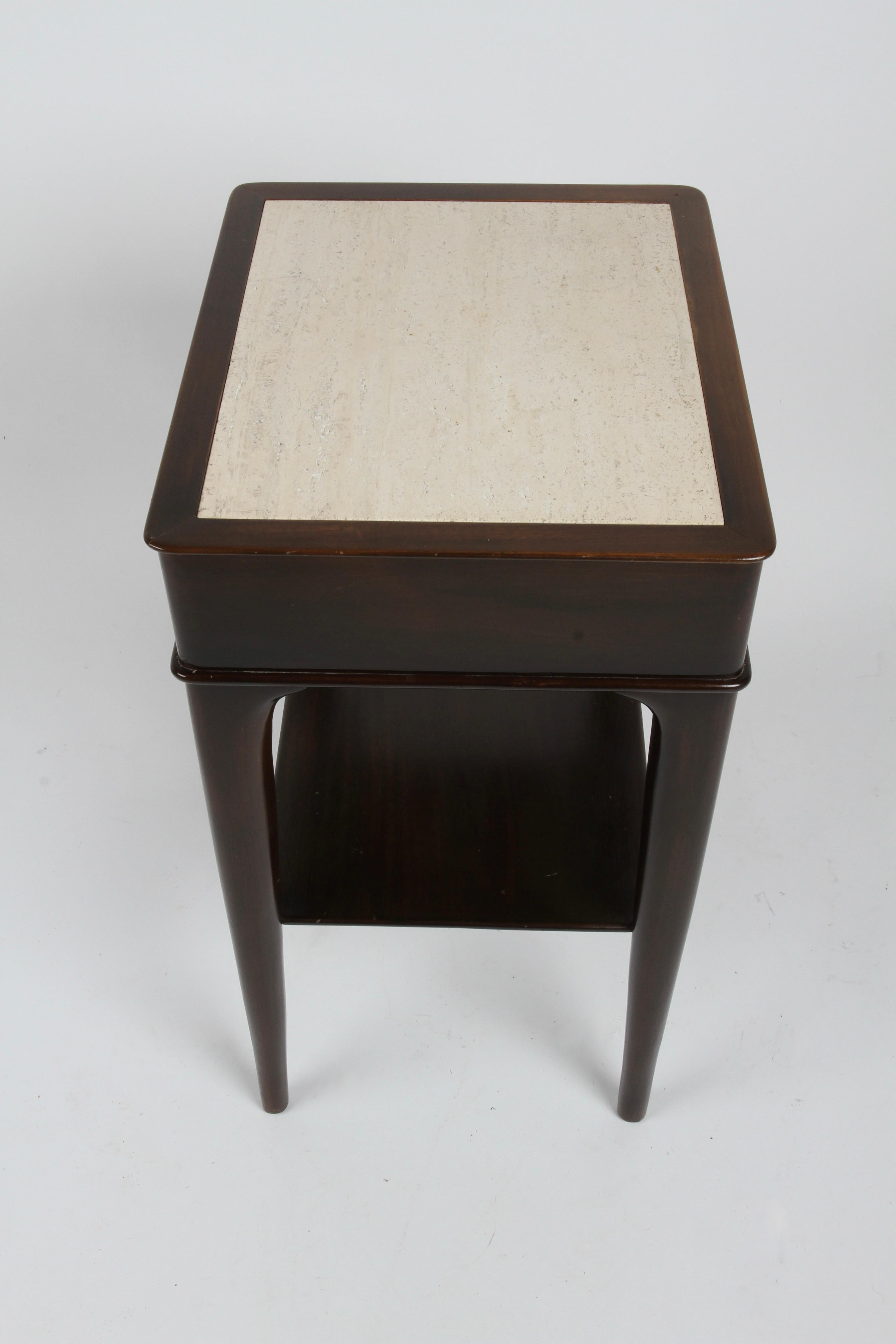 Pair of Rare Edward Wormley Dunbar for Modern Elegant Nightstands or End Tables  For Sale 7
