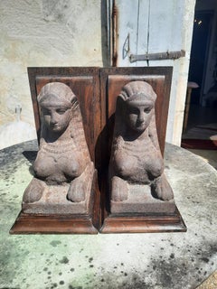 Pair of Rare Empire style Doorstops or bookends
