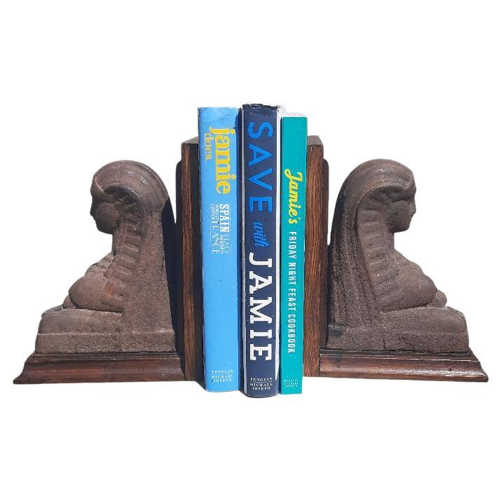 Pair of Rare Empire style Doorstops or bookends For Sale