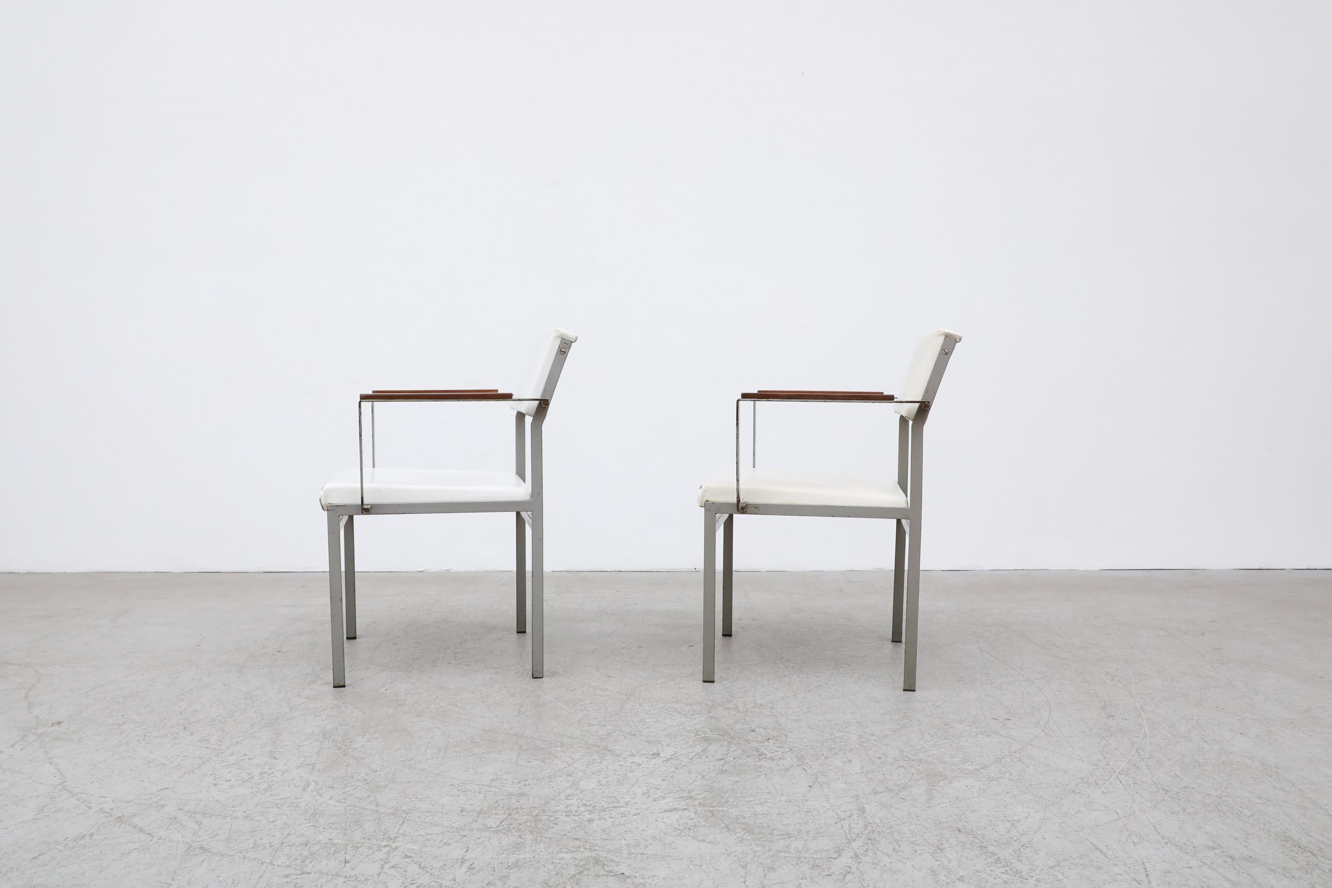 Mid-Century Modern Pair of Rare Fm17 Japanese Series Chair by Cees Braakman for Pastoe