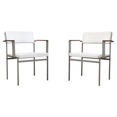 Pair of Rare Fm17 Japanese Series Chair by Cees Braakman for Pastoe