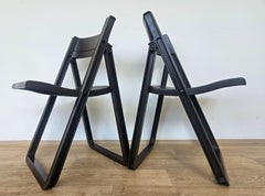 Pair of Rare Folding Chairs Dabaya, Allibert, France, 1970s