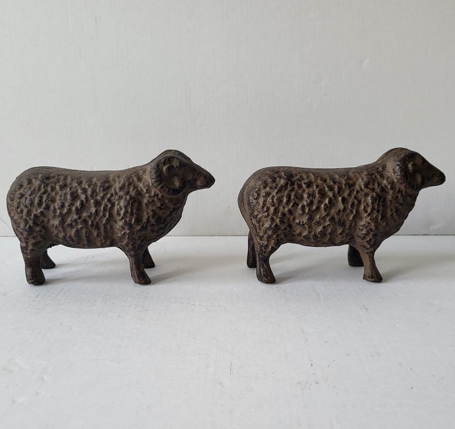 sheep bookends