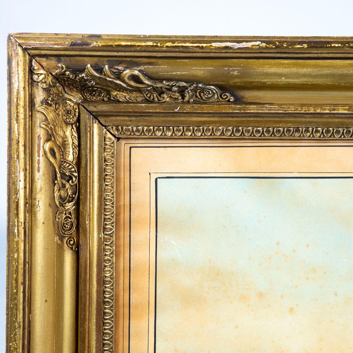 Paar seltener handkolorierter Kupferstiche 