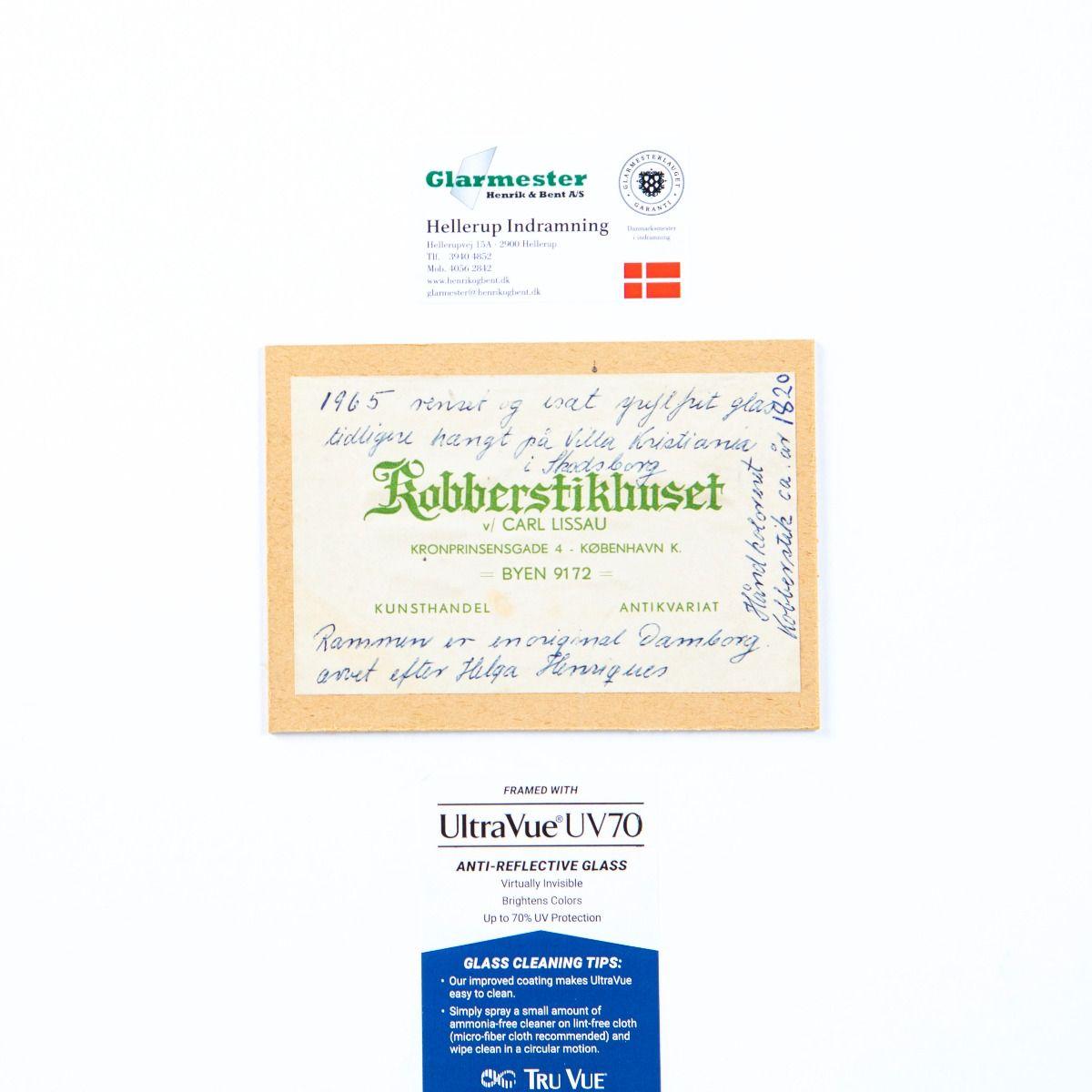 Paar seltener handkolorierter Kupferstiche 