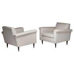 Pair of Rare Joaquim Tenreiro Lounge Chair Brazilian Midcentury