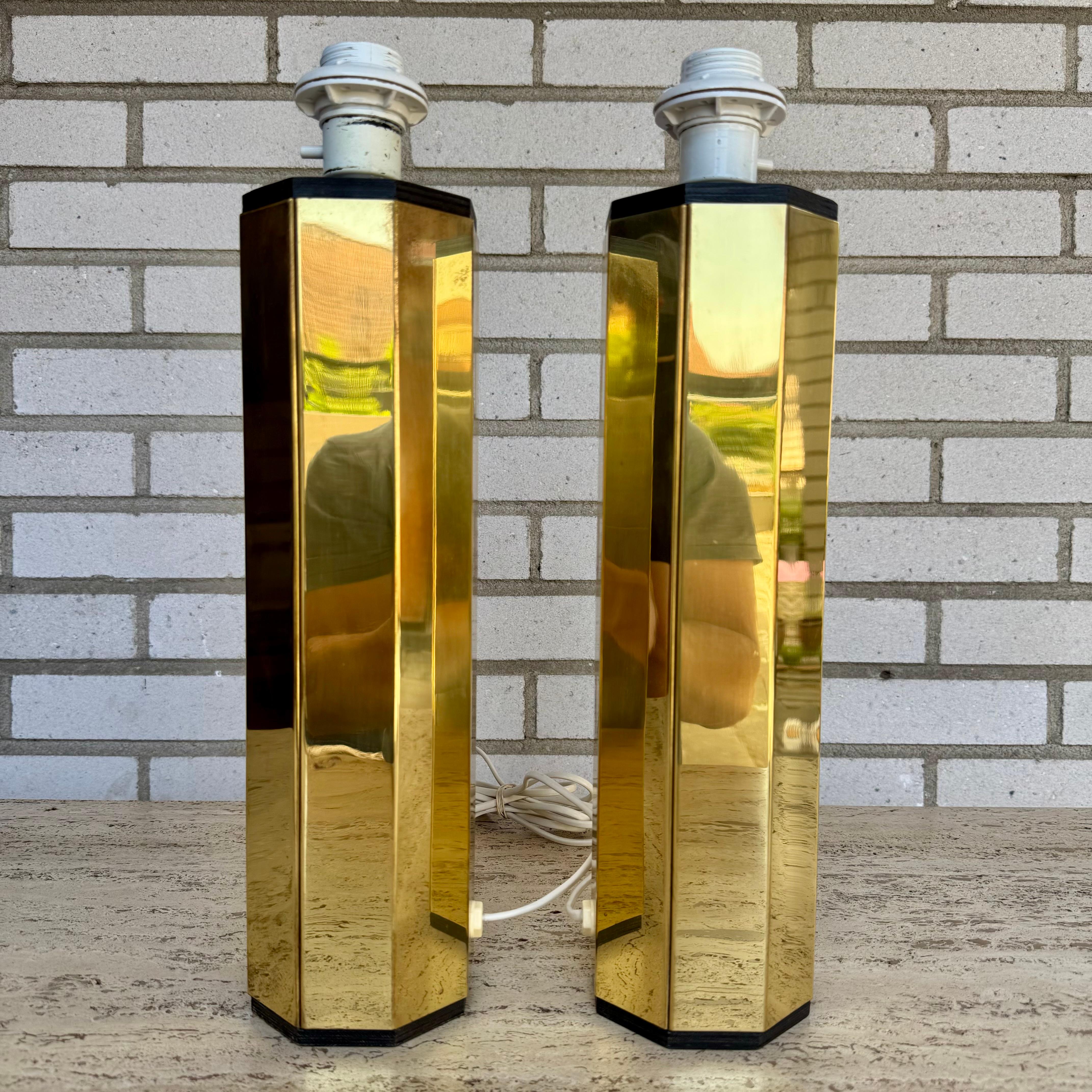 Mid-20th Century Pair of rare lamps by Hans-Agne Jakobsson by Markaryd Sweden For Sale