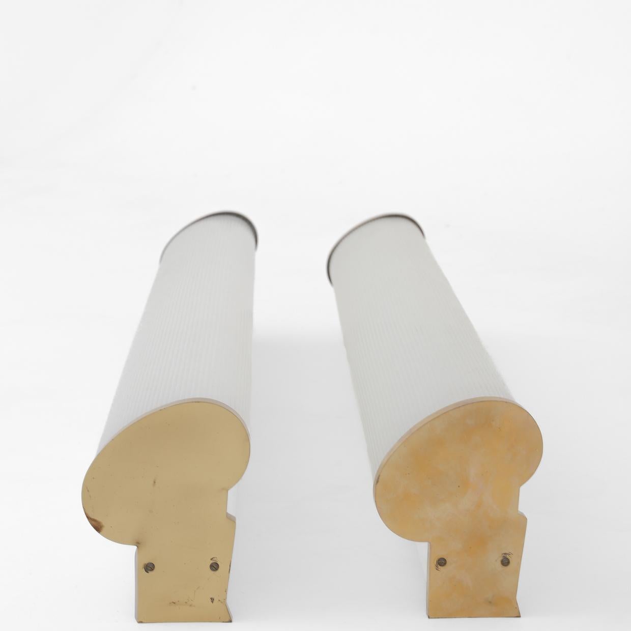 20th Century Pair of Rare Lamps by Vilhelm Lauritzen For Sale