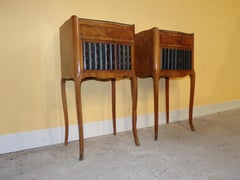 Pair of Rare Louis XV Style Bedside Cabinets
