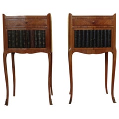 Pair of Rare Louis XV Style Bedside Cabinets