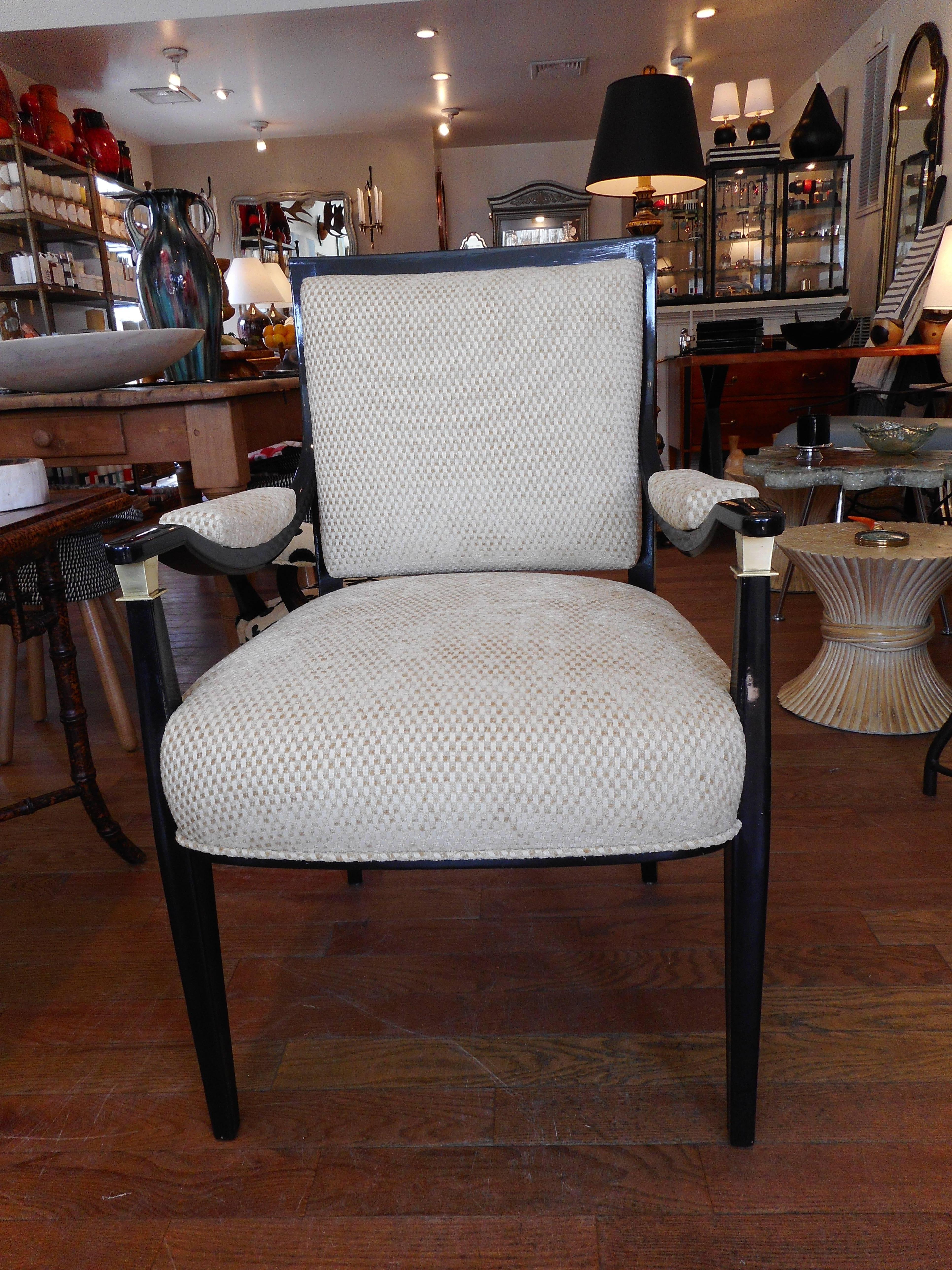 Pair of Rare Midcentury Italian Custom Chairs 1