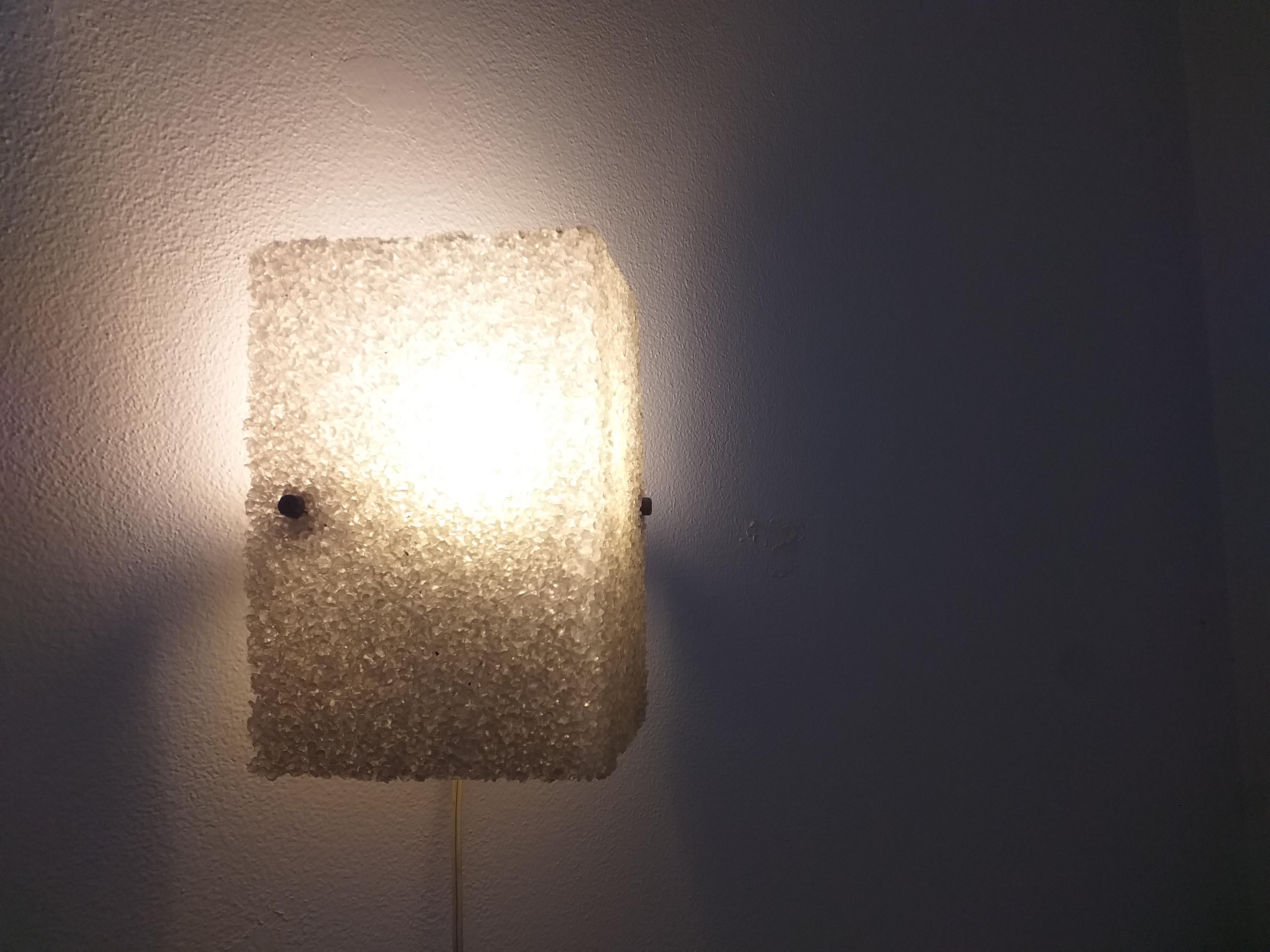 Pair of Rare Midcentury Wall Lamp, 1970s For Sale 5