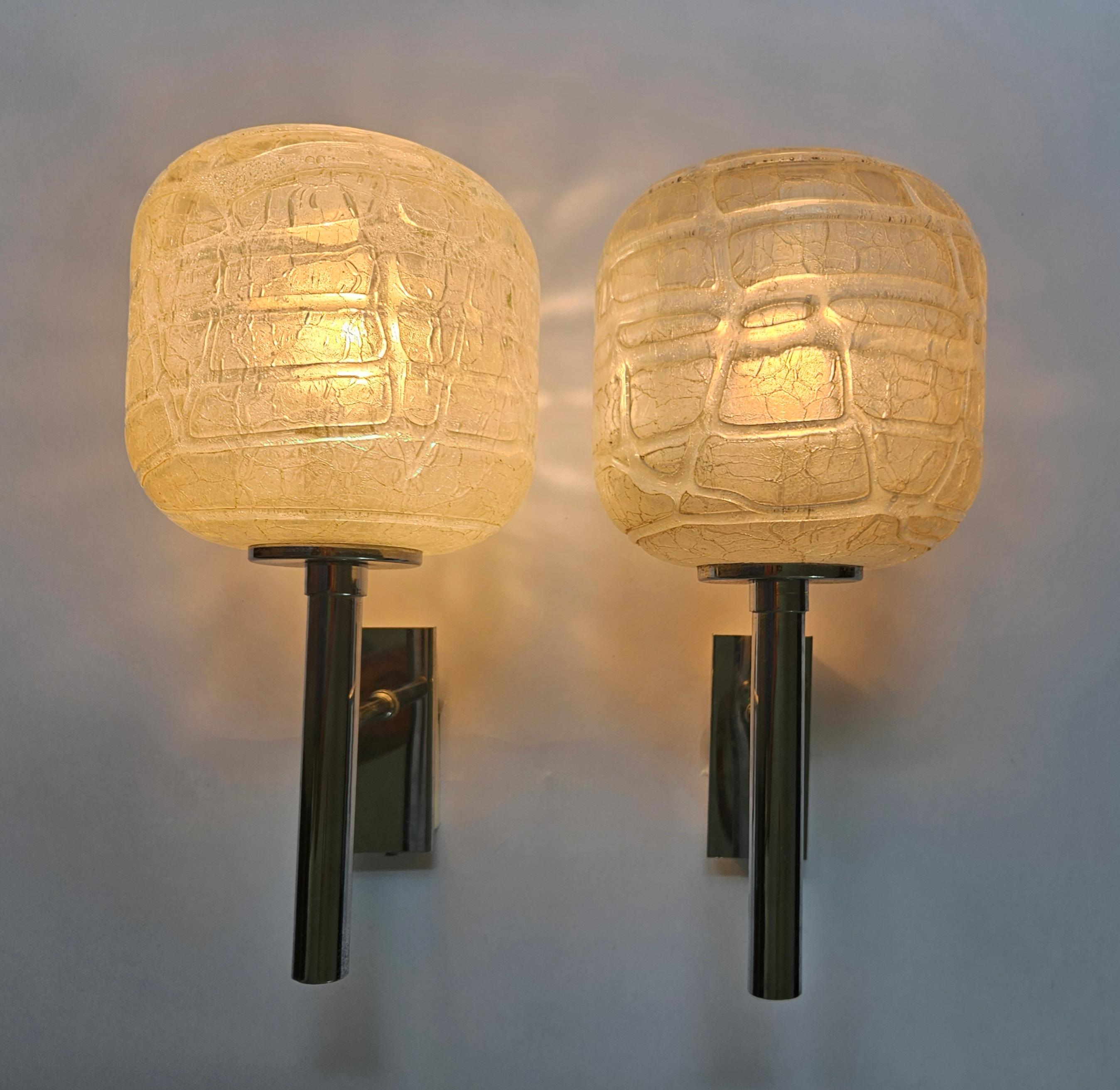 Paar seltene Wandlampen Doria Leuchten Germany, Deutschland, 1970er Jahre im Angebot 13