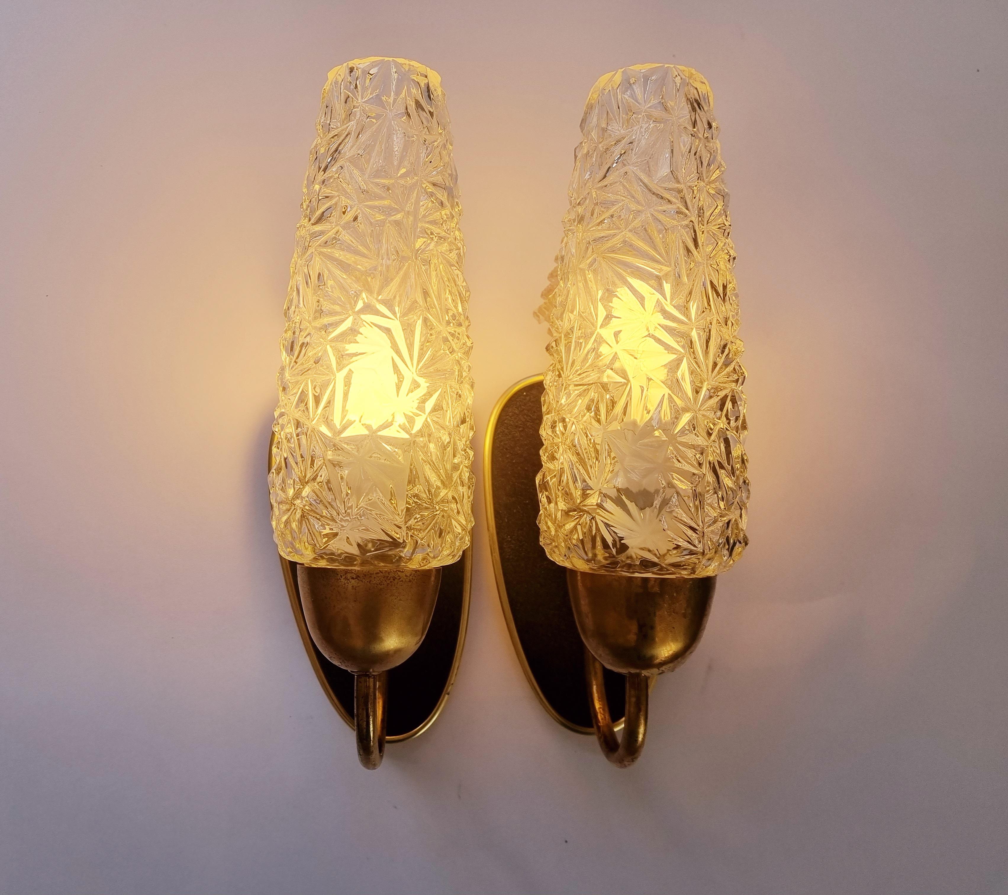 Pair of Rare Midcentury Wall Lamps, Germany, 1960s For Sale 10