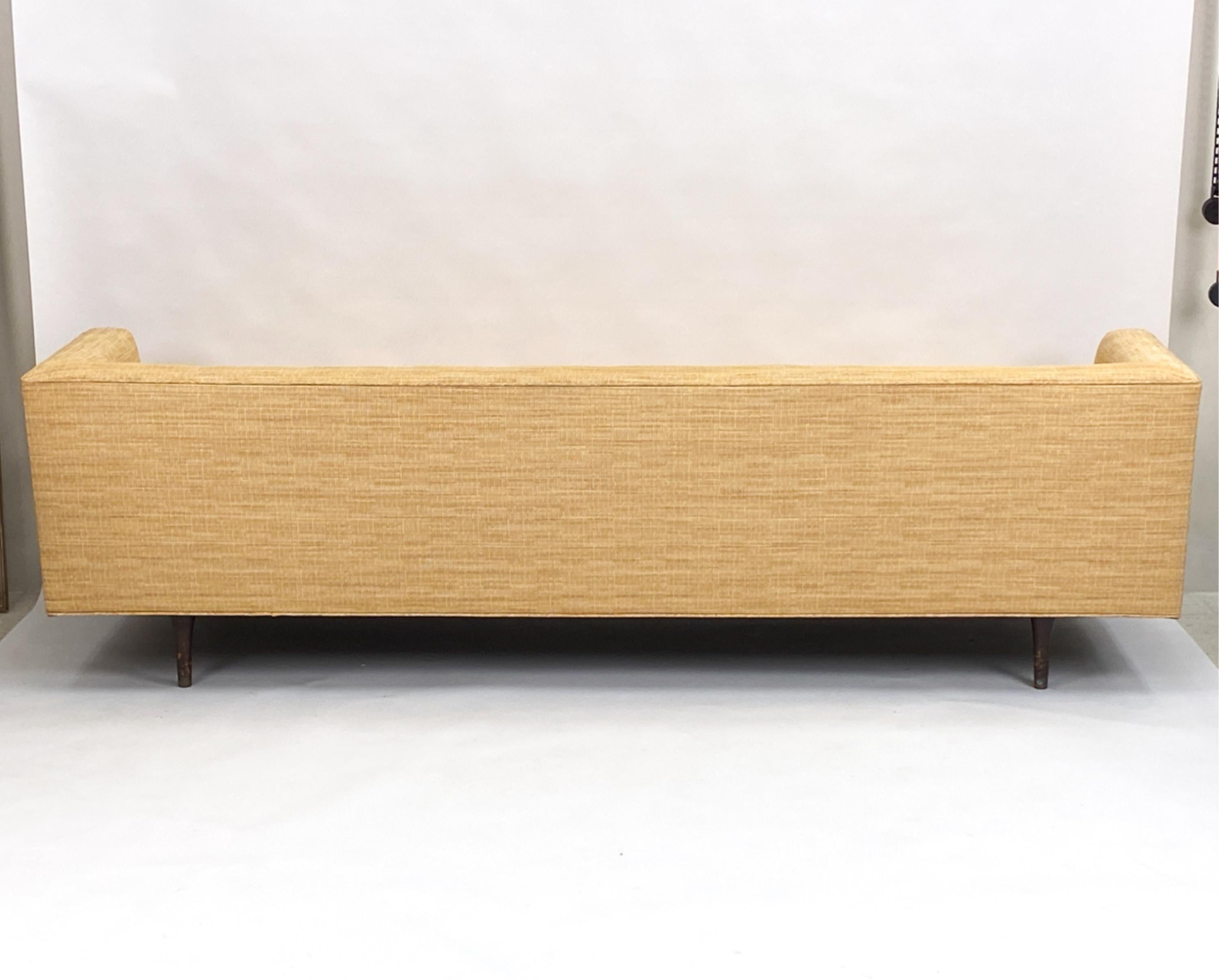 Pair of Rare Model #4907 Sofas by Edward Wormley for Dunbar, Circa 1950's For Sale 10
