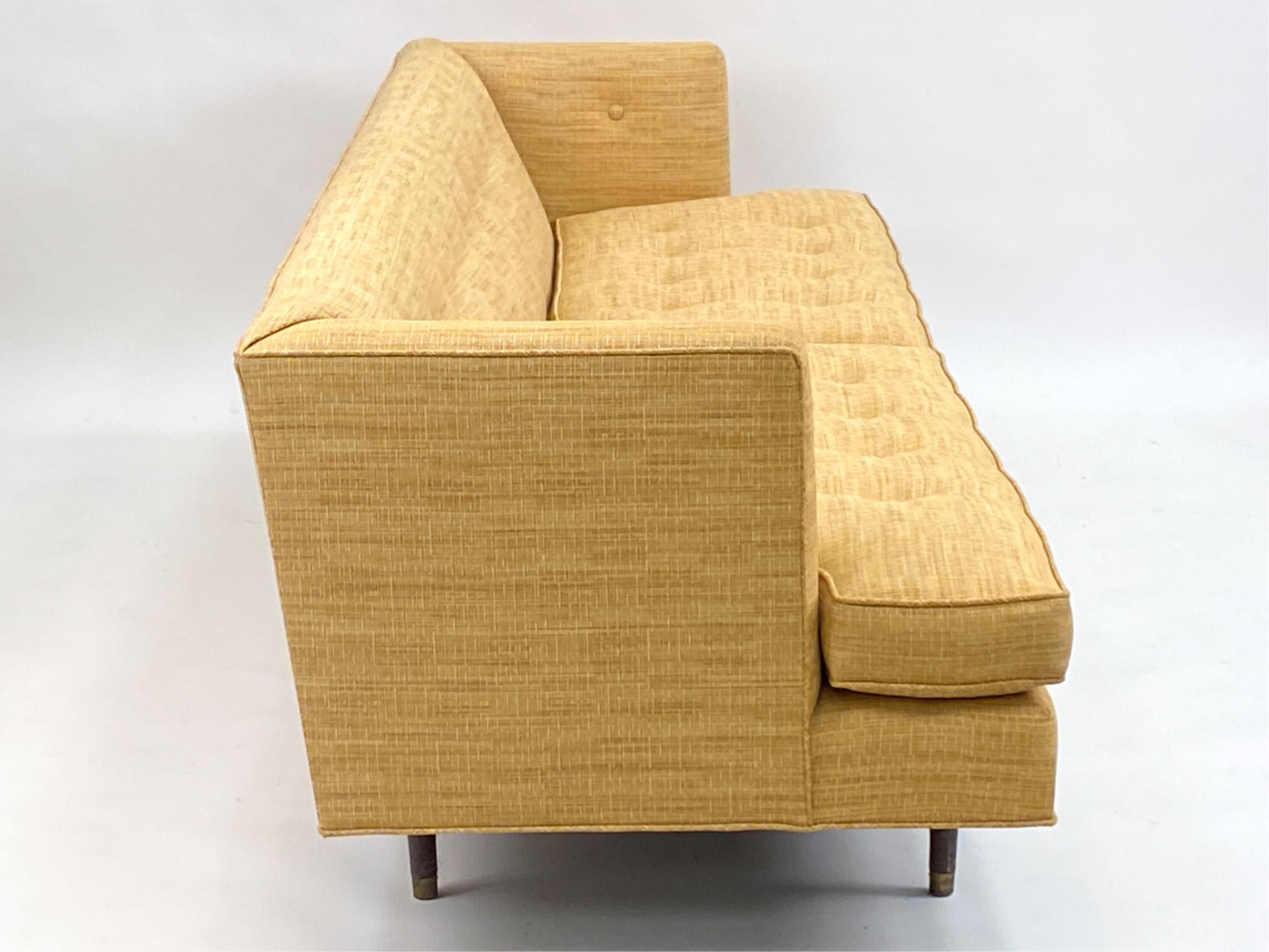 Pair of Rare Model #4907 Sofas by Edward Wormley for Dunbar, Circa 1950's For Sale 11