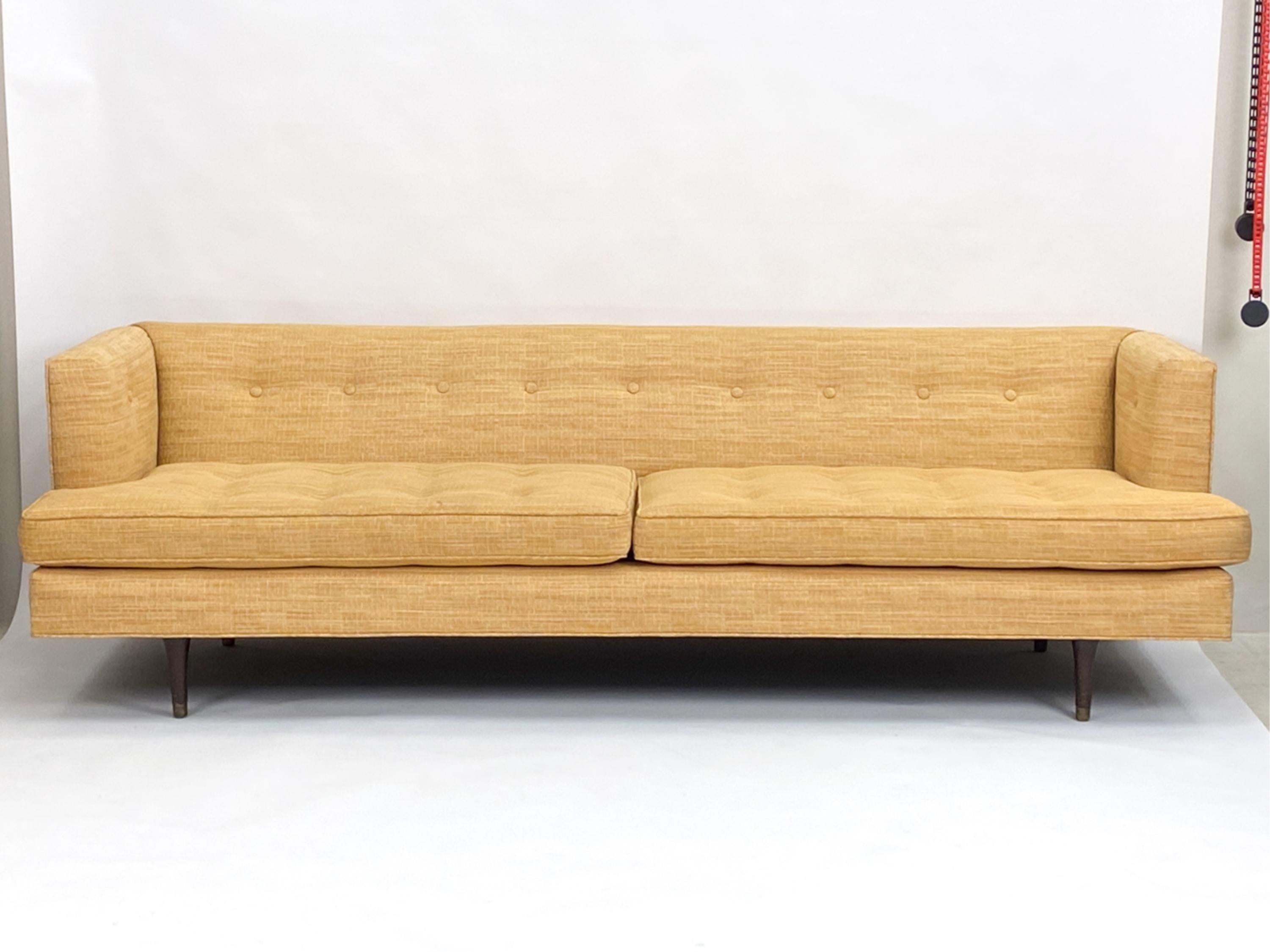 American Pair of Rare Model #4907 Sofas by Edward Wormley for Dunbar, Circa 1950's For Sale