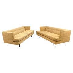 Pair of Rare Model #4907 Sofas by Edward Wormley for Dunbar, Circa 1950's