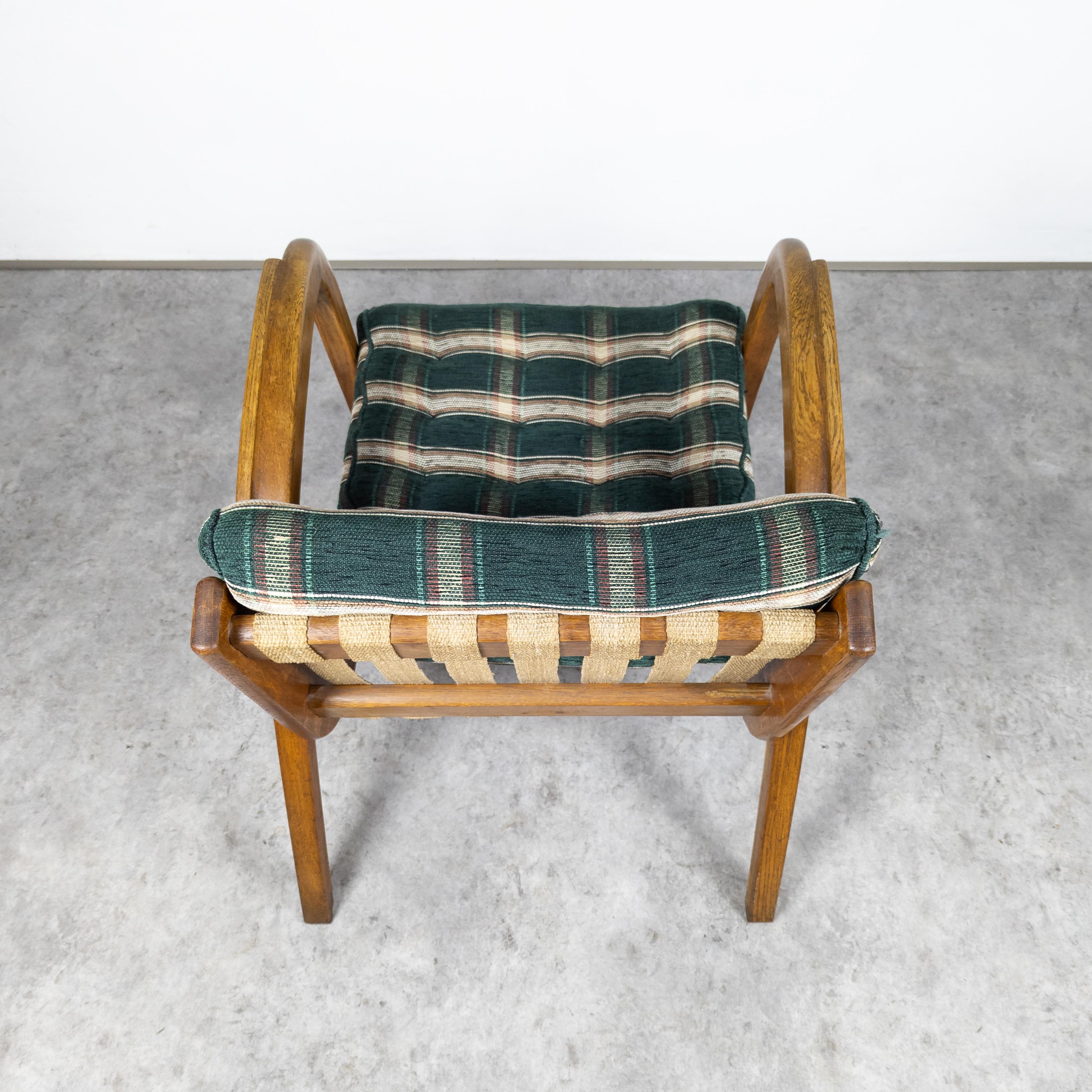 Pair of Rare Modernist Armchairs by Jan Vanek for Krásná Jizba 1