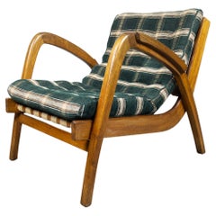 Pair of Rare Modernist Armchairs by Jan Vanek for Krásná Jizba