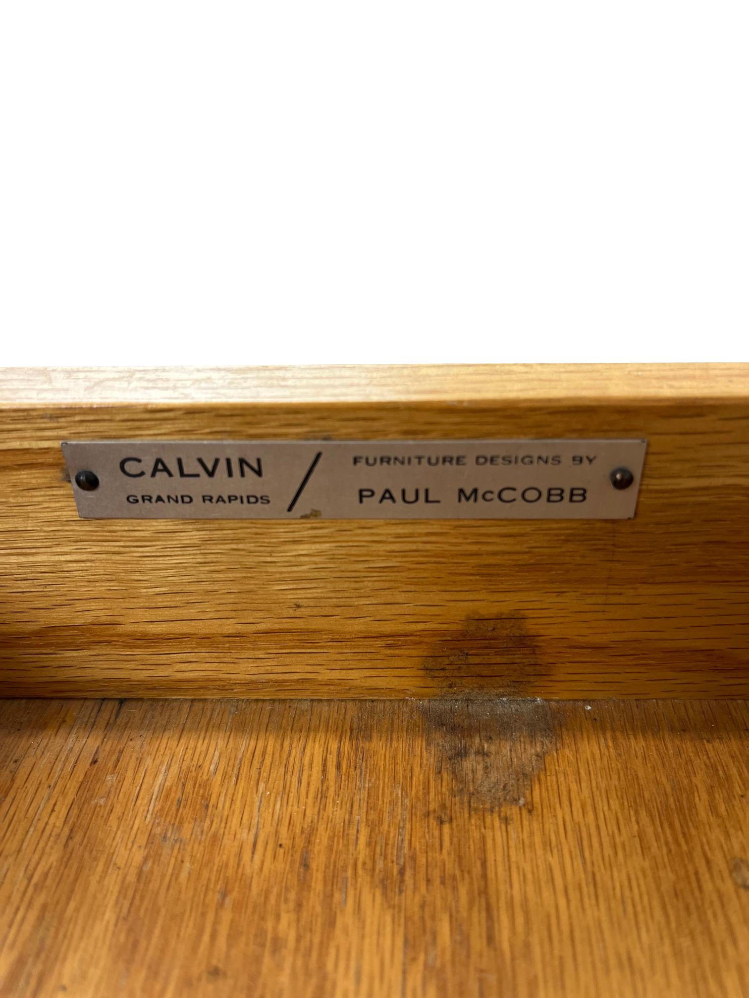 20th Century Pair of Rare Paul McCobb for Calvin White Marble Top side Tables  For Sale