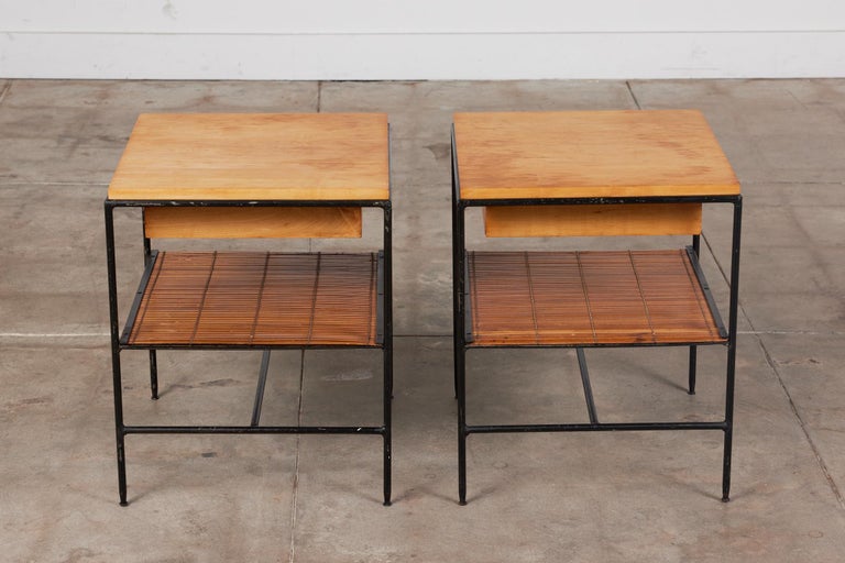 Pair of Rare Paul McCobb Nightstands In Excellent Condition In Los Angeles, CA