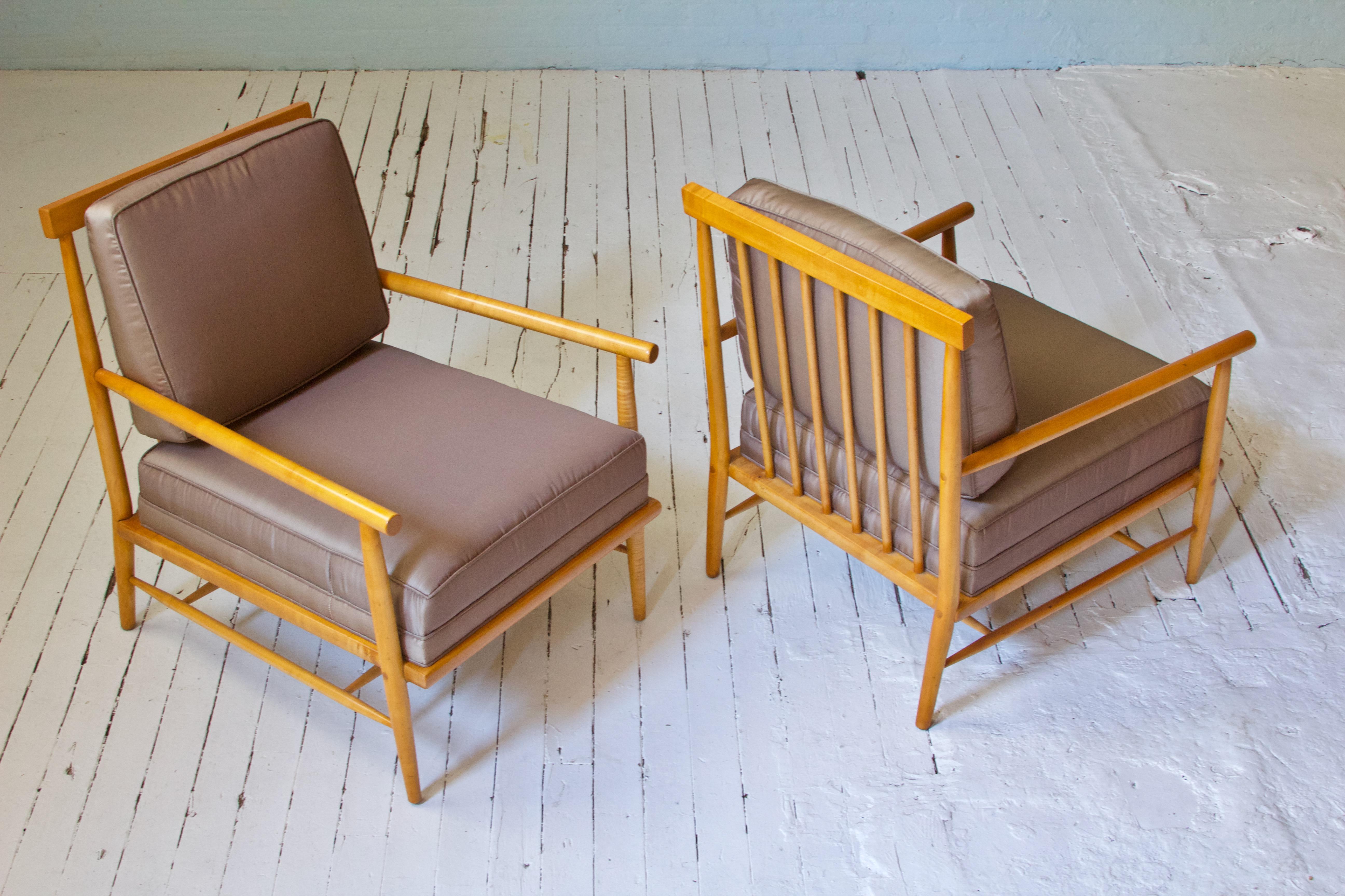 Mid-Century Modern Pair of Rare Paul McCobb Predictor Group Lounge Chairs by O'Hearn, 1951-1955