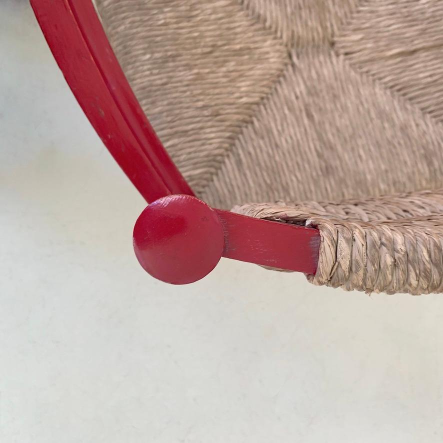 Paire de rares fauteuils rouges par J. Vilanova I+I Bosch, vers 1960, Espagne. 5
