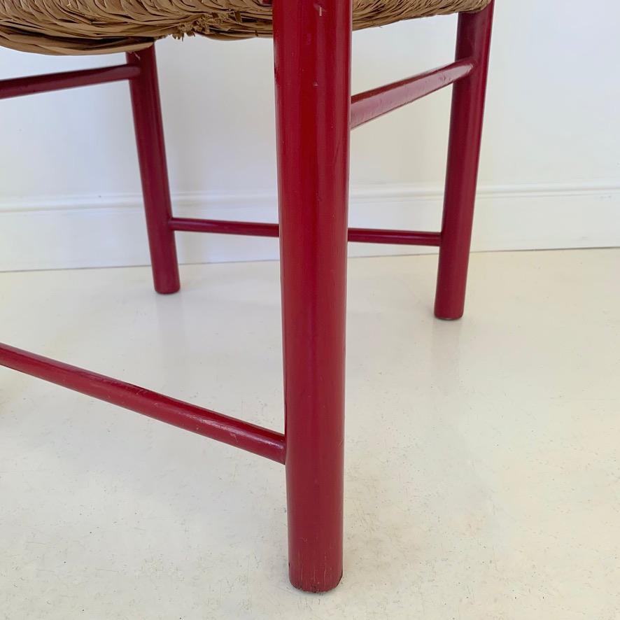 Paire de rares fauteuils rouges par J. Vilanova I+I Bosch, vers 1960, Espagne. 7