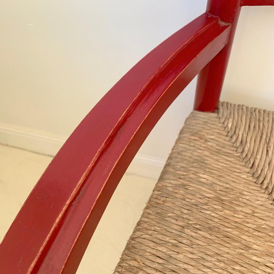 Paire de rares fauteuils rouges par J. Vilanova I+I Bosch, vers 1960, Espagne. 8