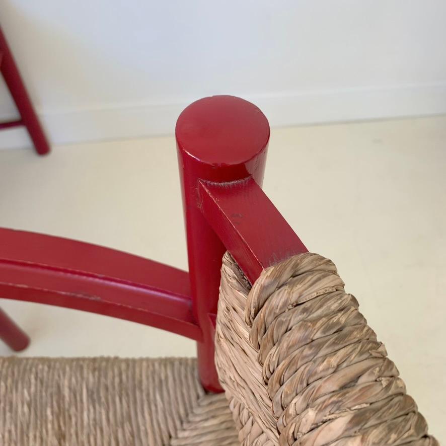 Paire de rares fauteuils rouges par J. Vilanova I+I Bosch, vers 1960, Espagne. 9