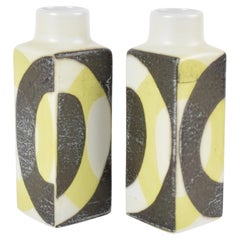 Pair of Rare Royal Copenhagen Small Baca Vases by Johanne Gerber, Danish 1970s