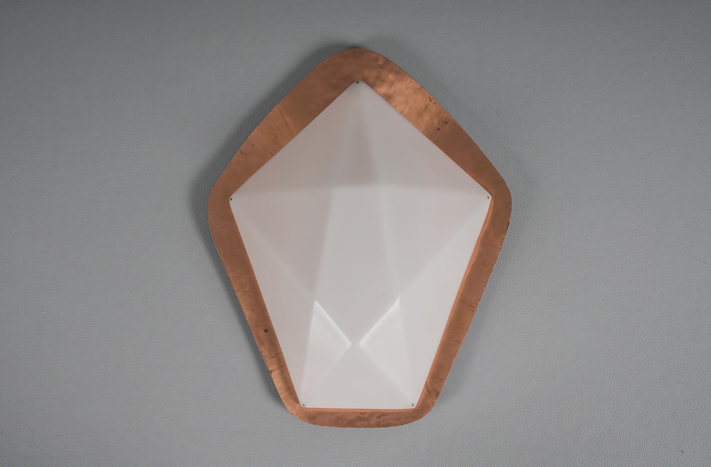 Pair of Rare Rudolf Steiner School Anthroposophical Wall Fixture 1960 For Sale 4