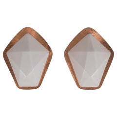 Pair of Rare Rudolf Steiner School Anthroposophical Wall Fixture 1960