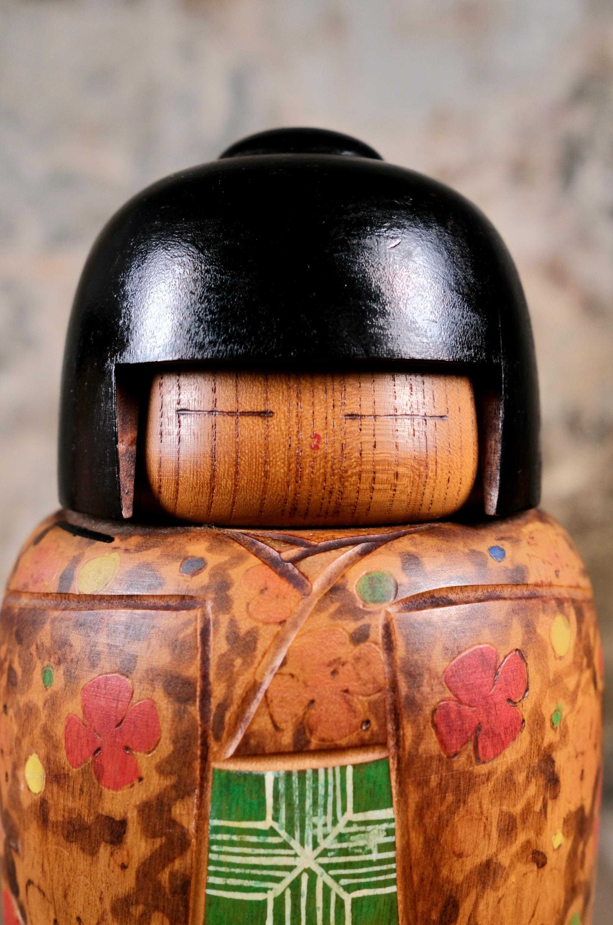 Pareja de raras Sosaku Kokeshi, Japón, años 70 en venta 4