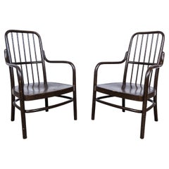 Seltene Thonet A 63/F Sessel von Adolf Gustav Schneck, Paar