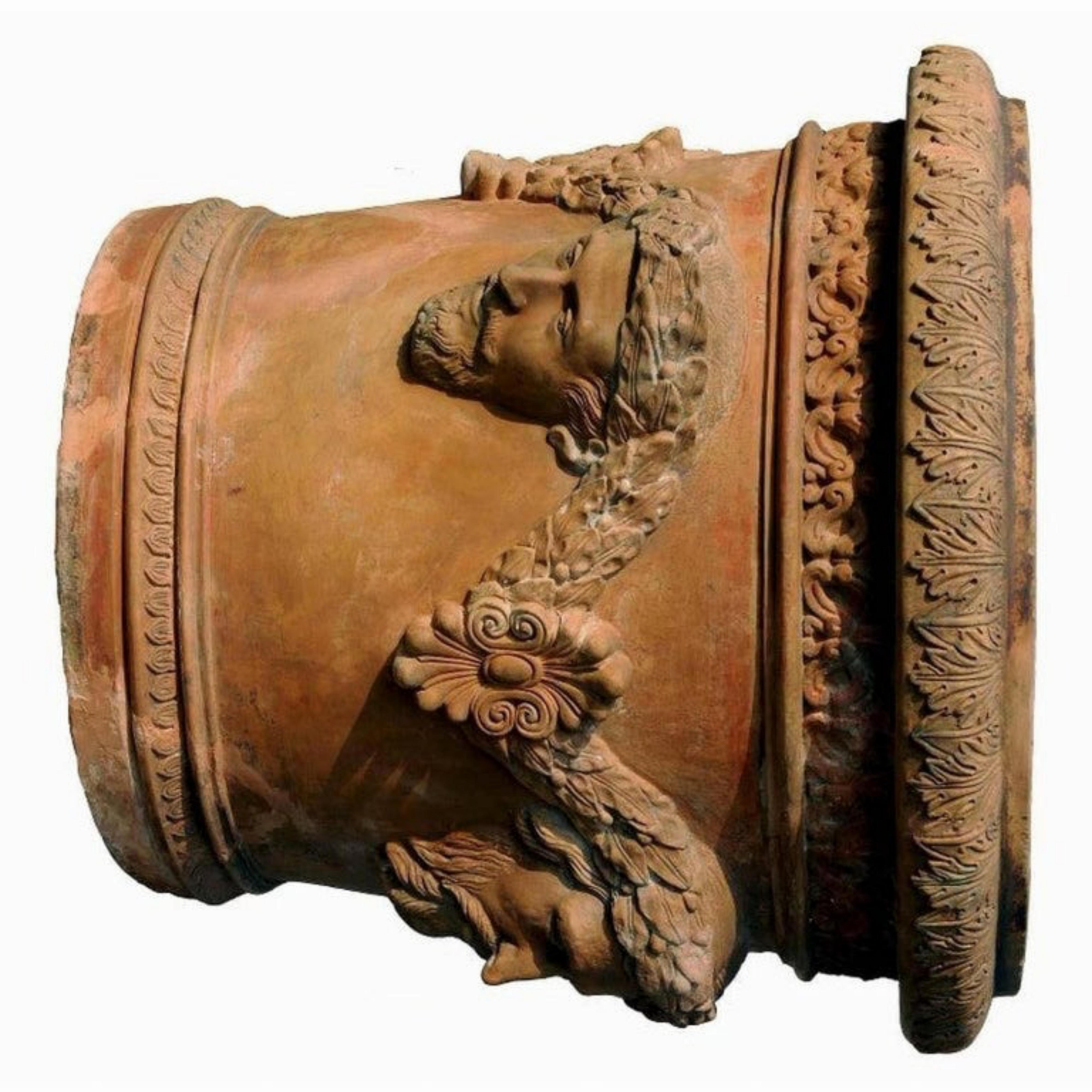 Paar seltene toskanische Vase 