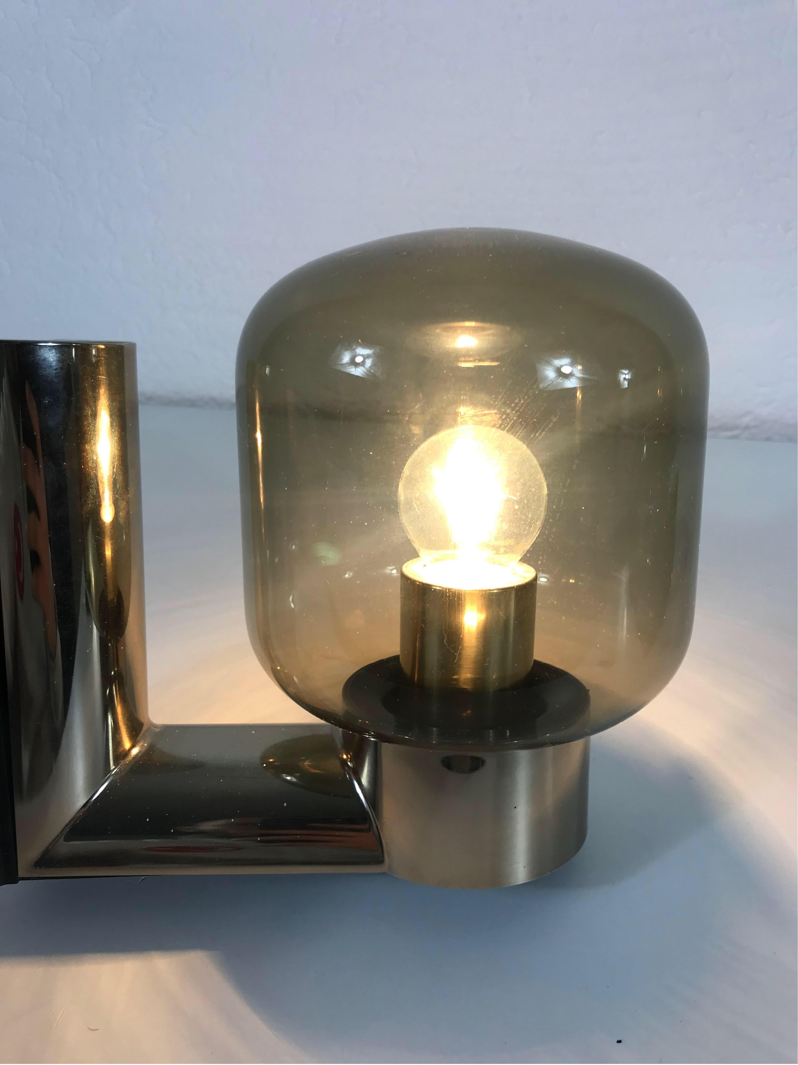 Pair of Rare Wall Lights by Motoko Ishii for Staff Leuchten, 1970 For Sale 2