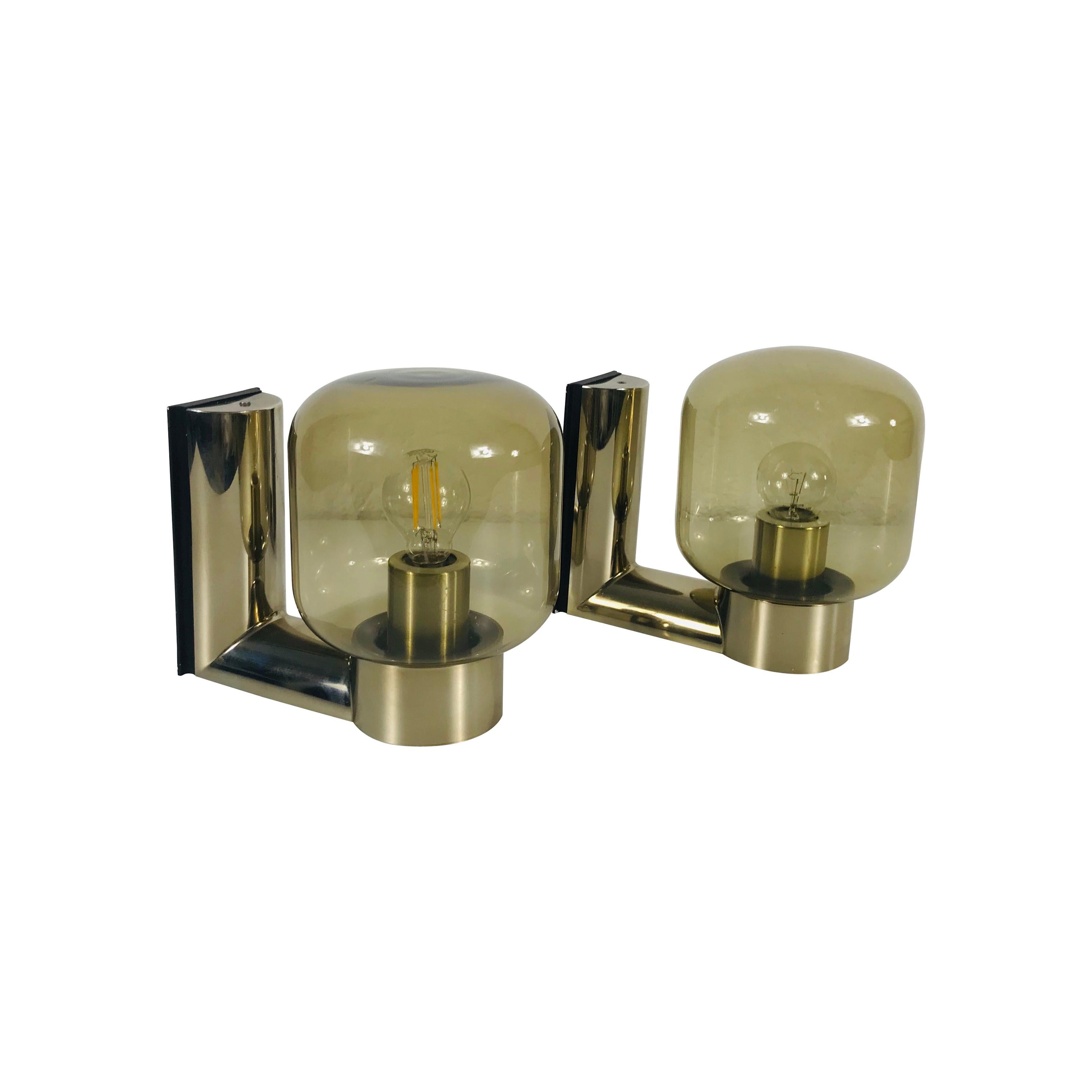 Pair of Rare Wall Lights by Motoko Ishii for Staff Leuchten, 1970 For Sale
