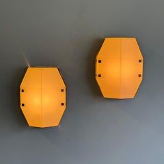 Pair of Rare Wall Sconces Mod. 12898 by Elio Monesi for Arredoluce, 1961