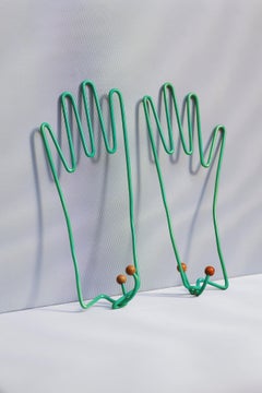 Pair of rare Wire Glove Stretchers, Europe, 1950s