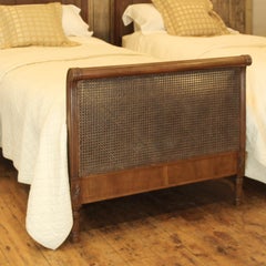 Pair of Rattan Antique Beds, WP39