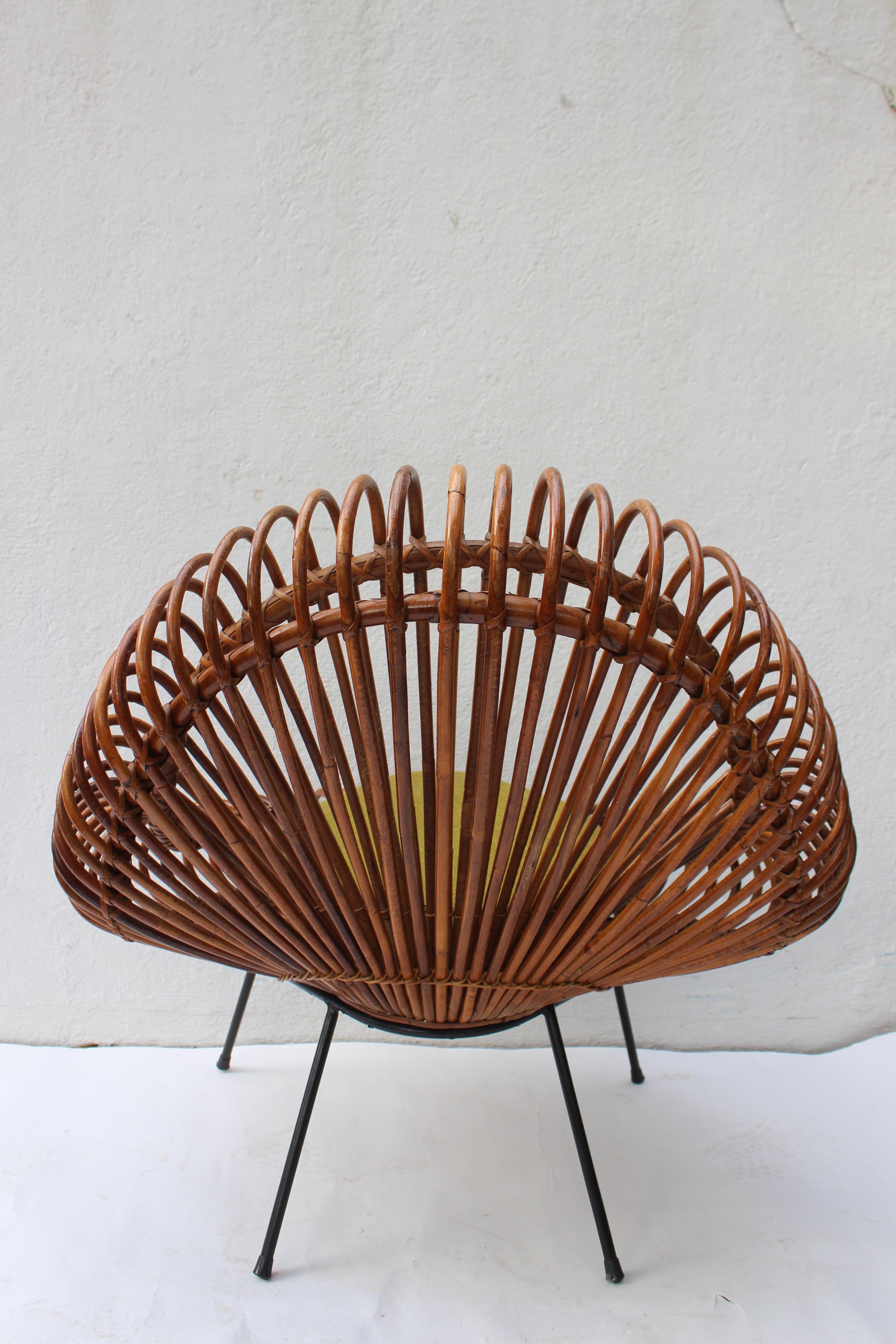 Pair of Rattan Chairs by Janine Abraham and Dirk Jan Rol 1