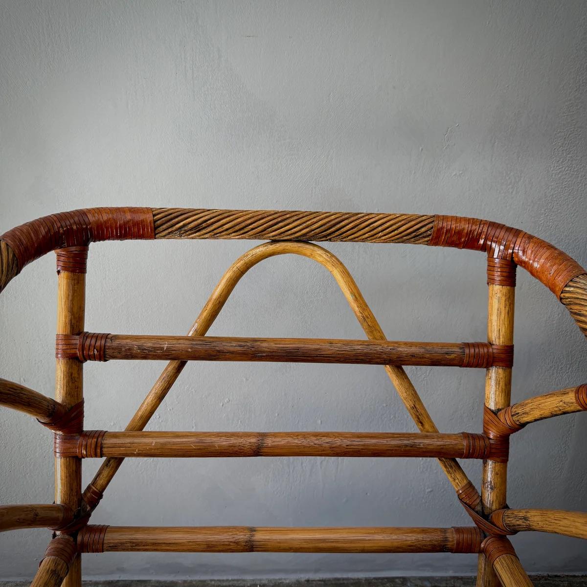 Pair of Rattan Chairs 1