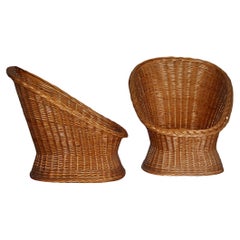 Pair of Rattan chairs
