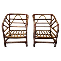 Pair of Rattan Chairs
