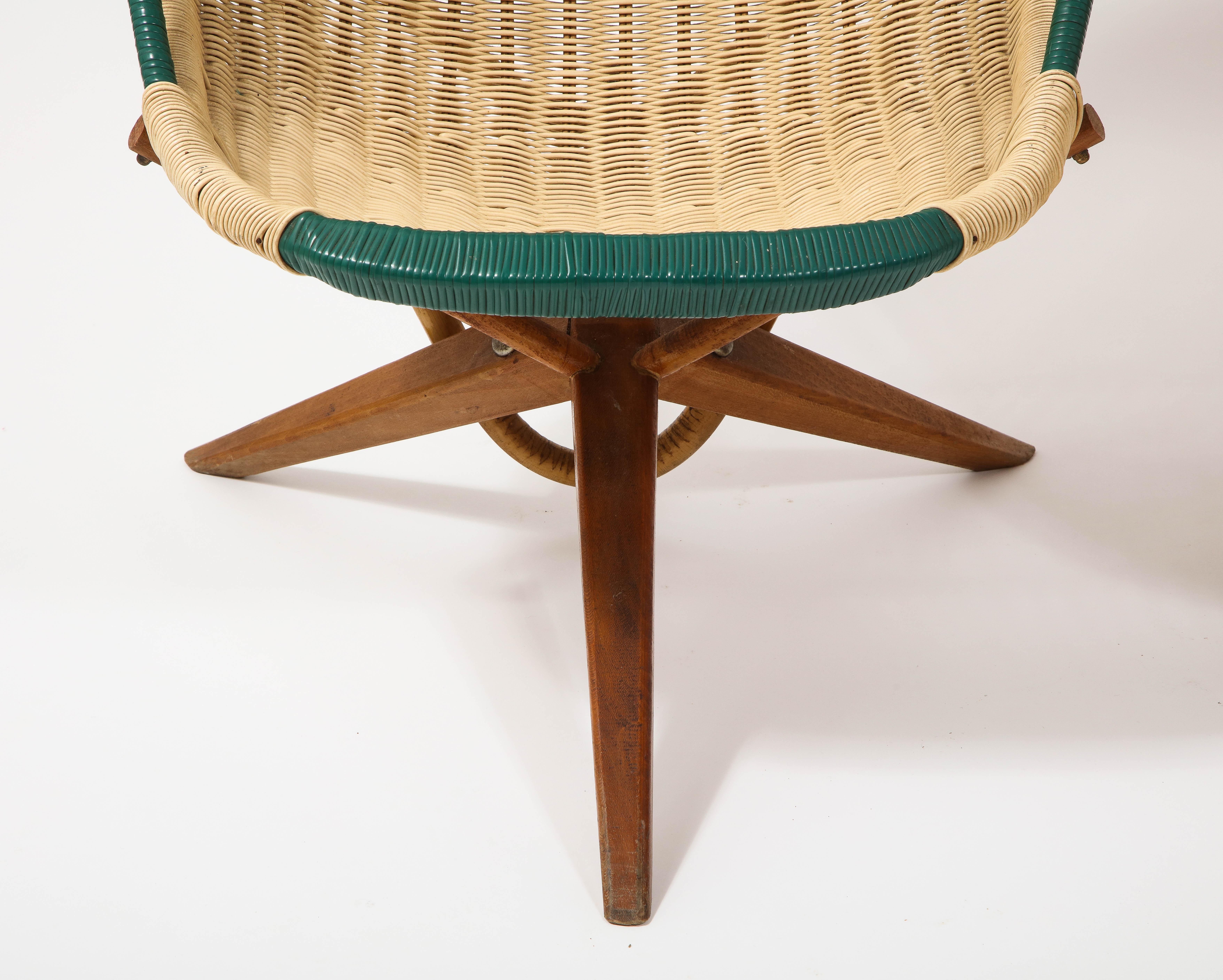 1950s rattan furniture