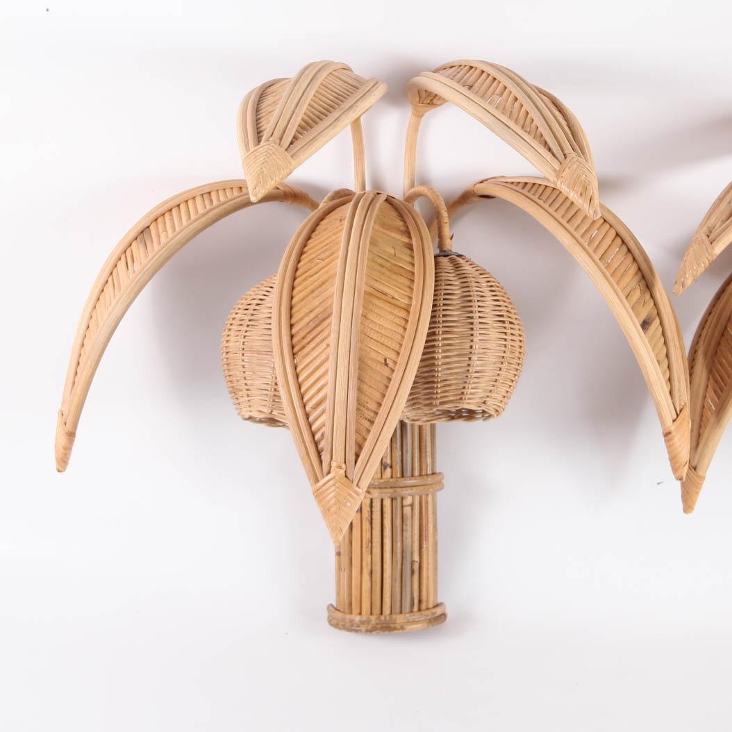 palm tree sconces