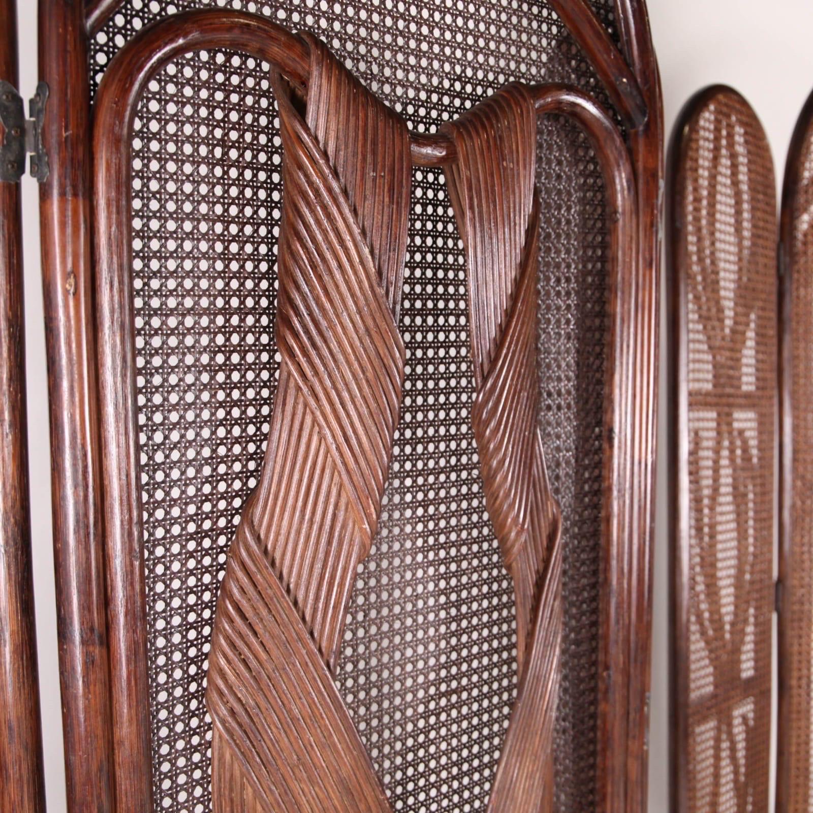 Paar Rattan-Faltwände im Angebot 7